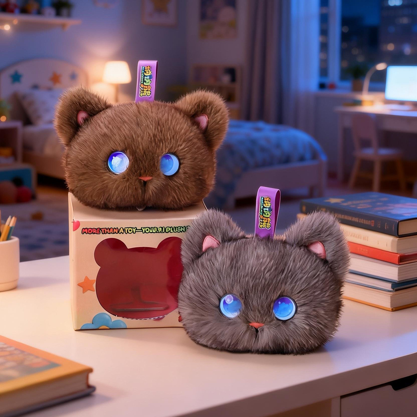 Kids Education And You - Tobot AI Plush Cat Toy Interactive