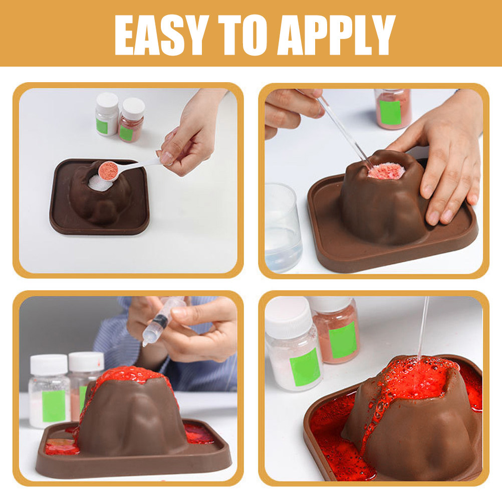 6Pcs Volcano Science Eruption  - Science Kit Volcano recension och pris
