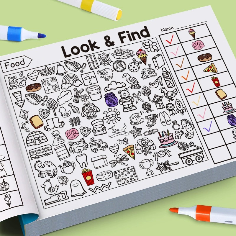 Look And Find Coloring Book fo - Kids Education And You recension och pris