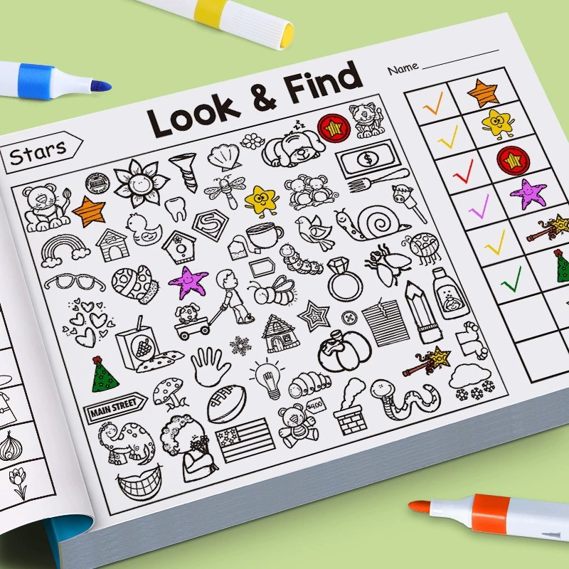 Look And Find Coloring Book fo - Kids Education And You recension och pris