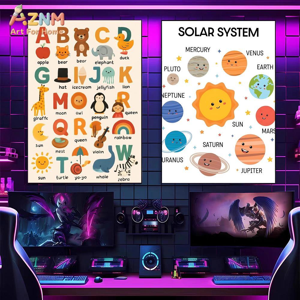 AZNM Kids Educational Canvas W - Kids No Education recension och pris