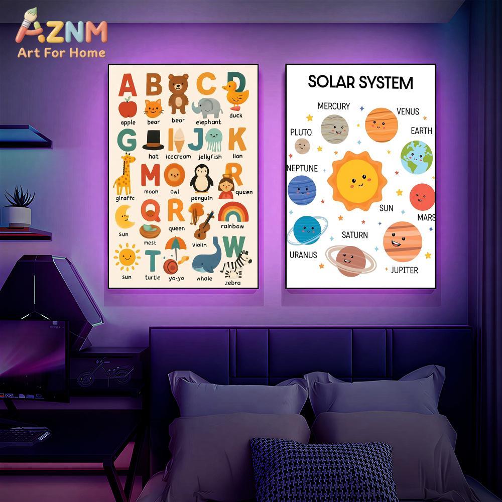 AZNM Kids Educational Canvas W - Kids No Education recension och pris