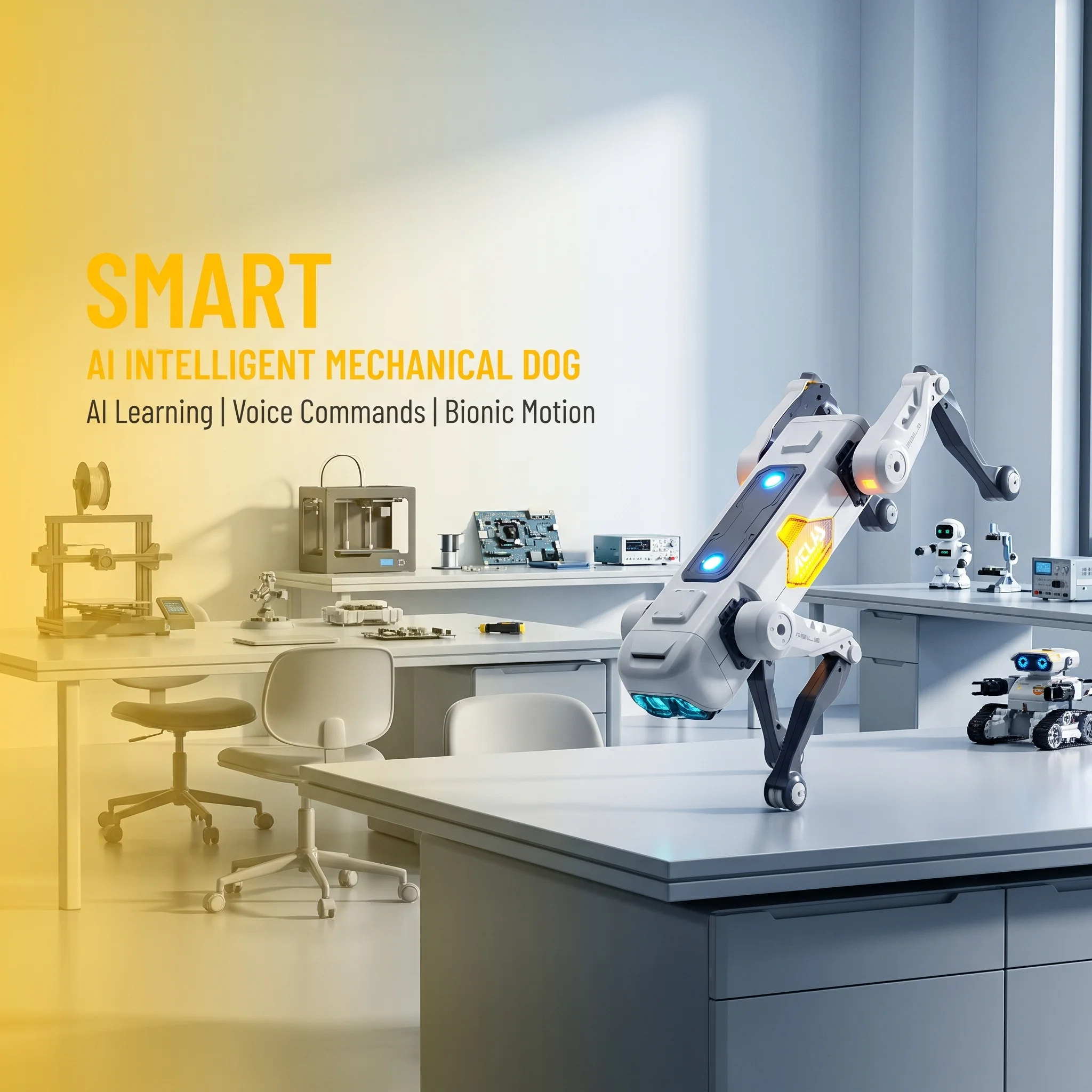 AI Smart Robot Dog, Voice & AP - Kids Education And You recension och pris