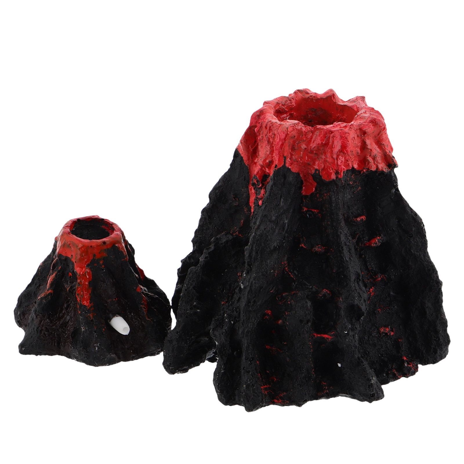 2Pcs Realistic Resin Volcano S - Science Kit Volcano recension och pris