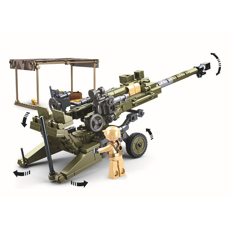 Military WW2 M777 Ultralightwe - Kids Education World recension och pris
